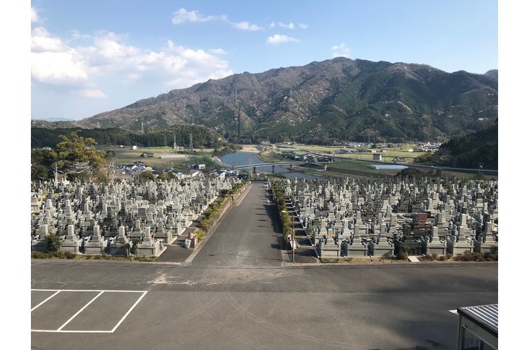 木上墓苑からの景色