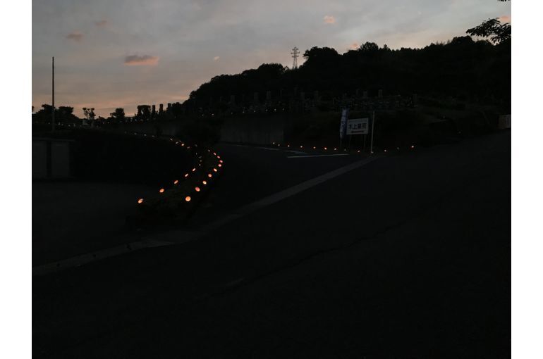 竹灯篭画像
