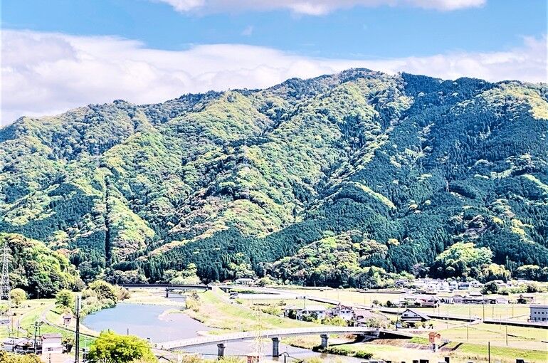 木上墓苑からの景色