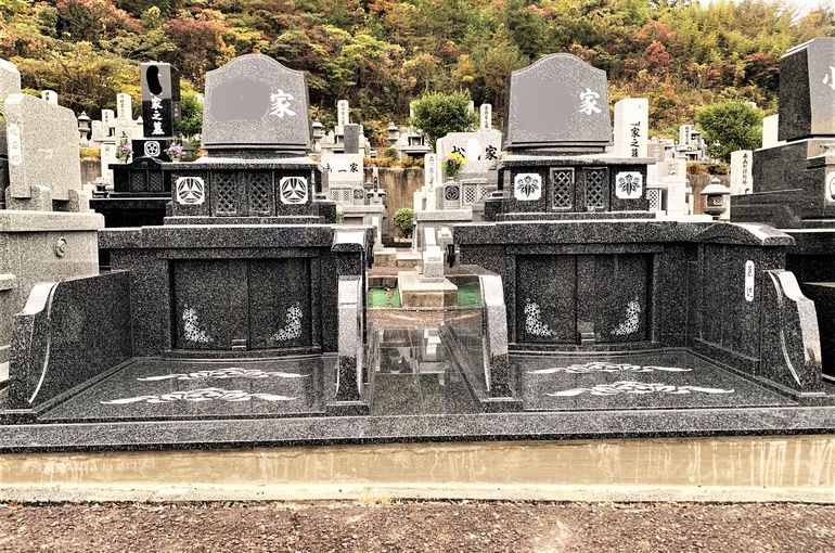 洋風のお墓画像