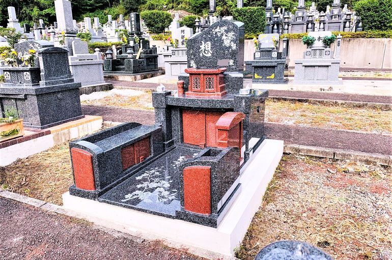 洋風のお墓画像