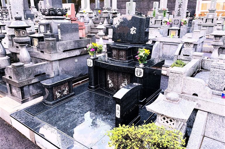 洋風のお墓画像