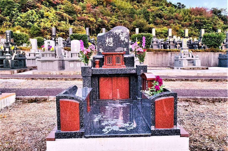 洋風のお墓画像