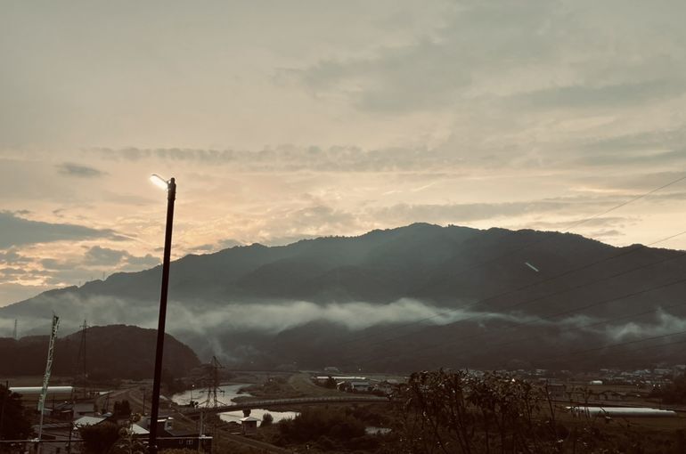 木上墓苑からの景色